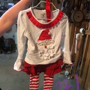 Mud Pie 2t-3t Christmas outfit